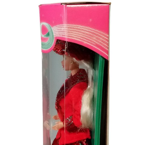 Season's Greetings Barbie Limited Edition #12384 Vintage 1994 NRFB MINT - Picture 2 of 12